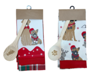NATALE 2PZ STROFINACCIO+CUCCHIAO COMET Tellini S.r.l. Ingrosso Abbigliamento
